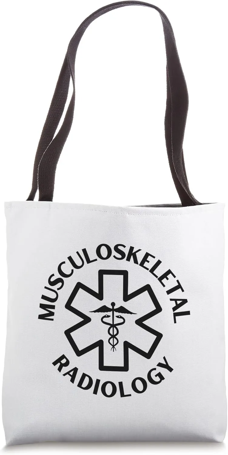 Musculoskeletal Radiology Doctor Nurse Medical Caduceus Tote Bag