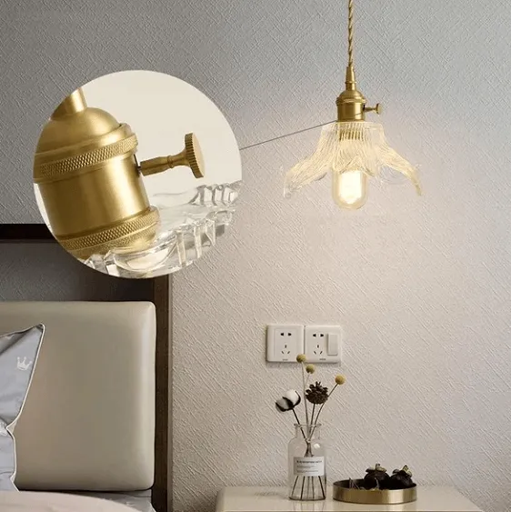 Napoleon - Delicate Art Deco LED Hanging Lamp