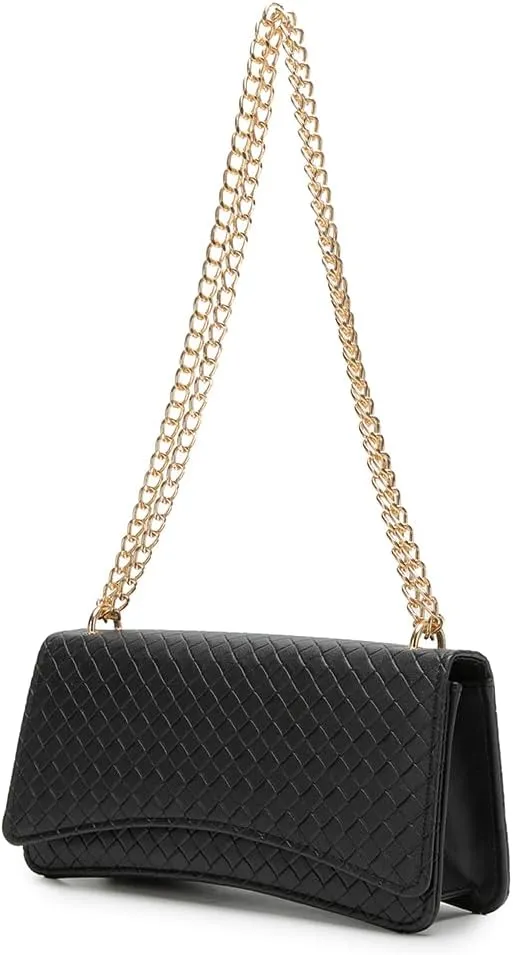 New Leopard Print Shoulder Bag For Women Fashion Designer Bags, PU Leather Ladies Handbag Women Woven Purse