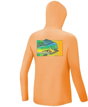 Palmyth Boys Fishing Shirt Youth Hoodie UPF 50  Sun Protection Long Sleeve