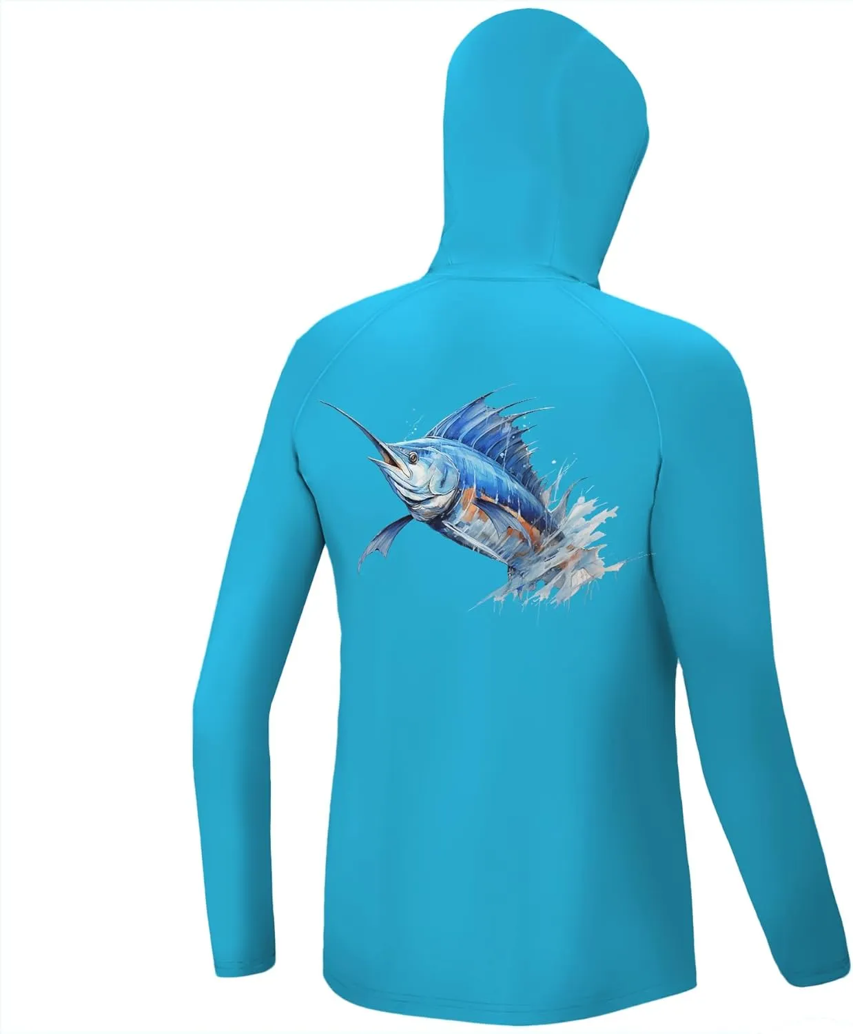 Palmyth Boys Fishing Shirt Youth Hoodie UPF 50  Sun Protection Long Sleeve