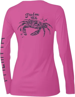 Palmyth Fishing Shirts for Women UPF 50  Sun Protection Long Sleeve T-Shirt