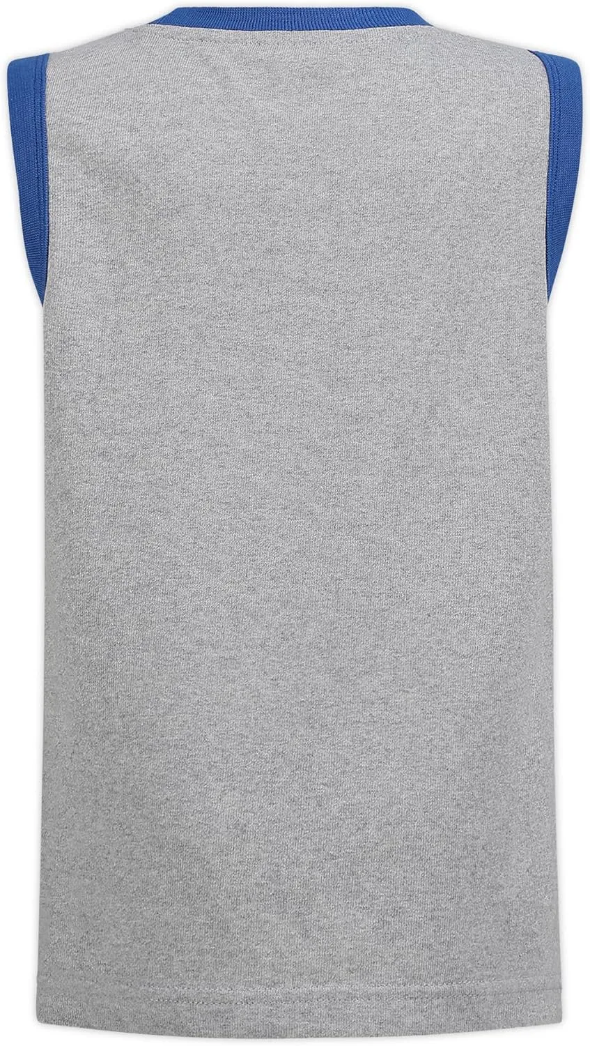 Paw Patrol Nickelodeon Marshall, Rubble and Chase Boys Tank 2 Pack for Toddler and Little Kids  Grey/White
