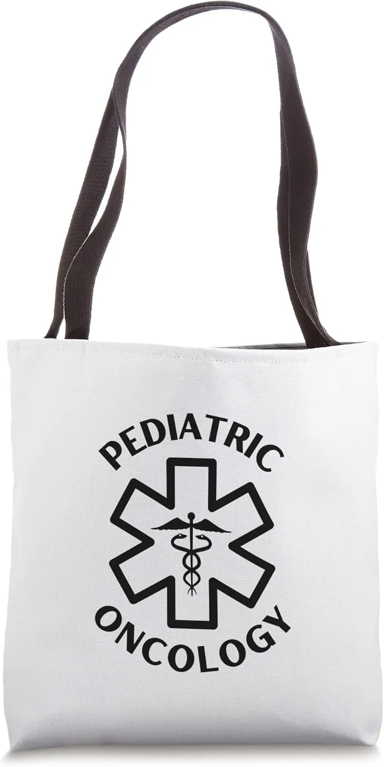 Pediatric Oncology Doctor Nurse Medical Caduceus Tote Bag