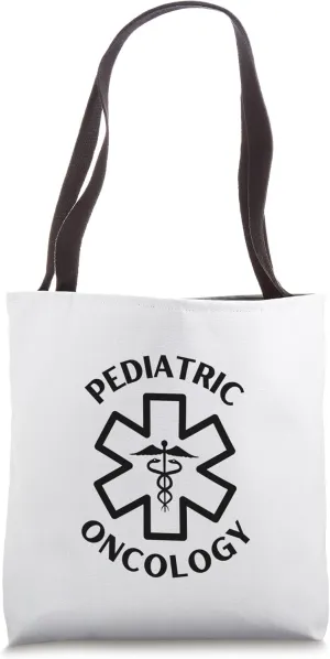 Pediatric Oncology Doctor Nurse Medical Caduceus Tote Bag