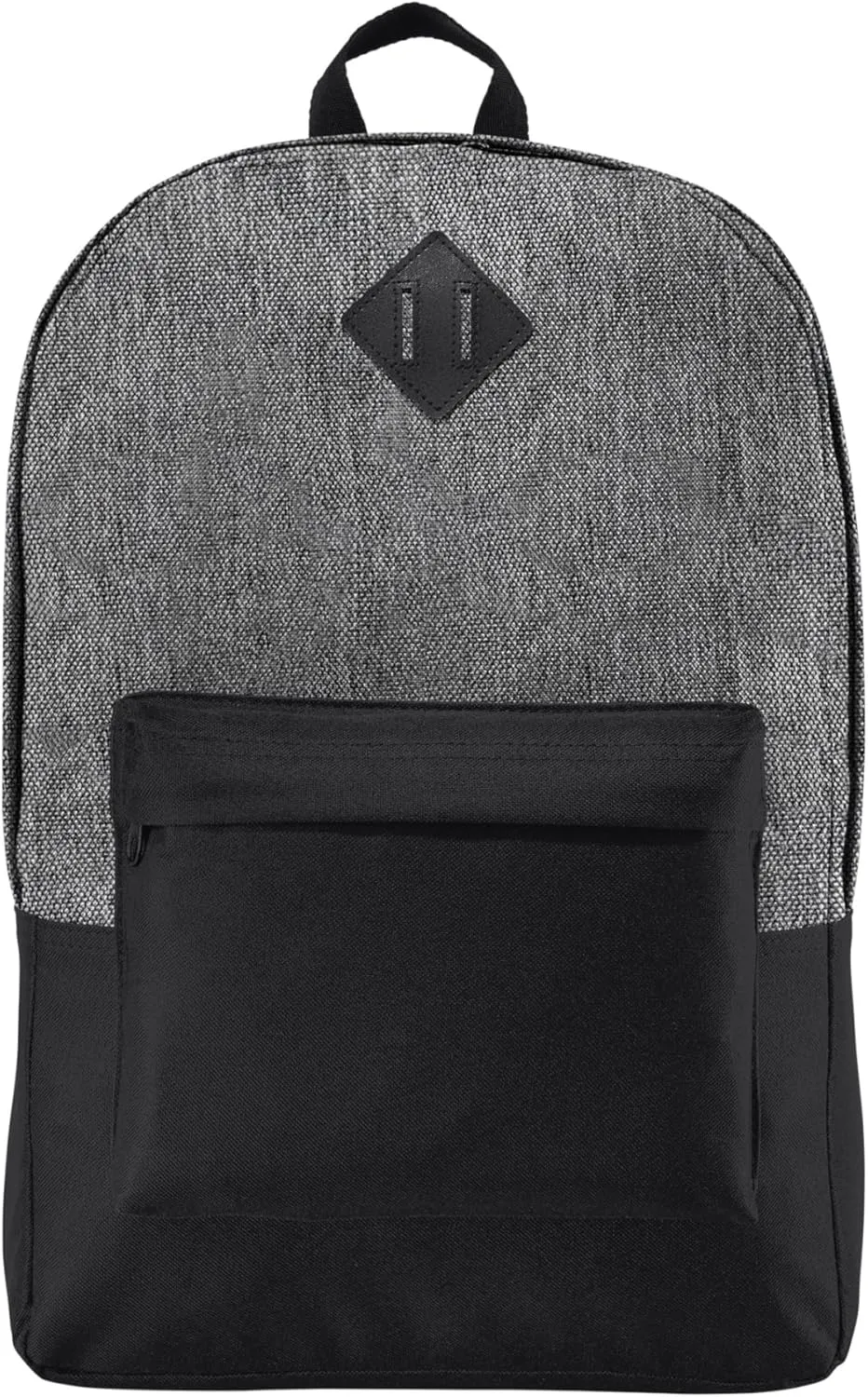 Port Authority Retro Backpack BG7150, Heather Grey/ Black, OSFA
