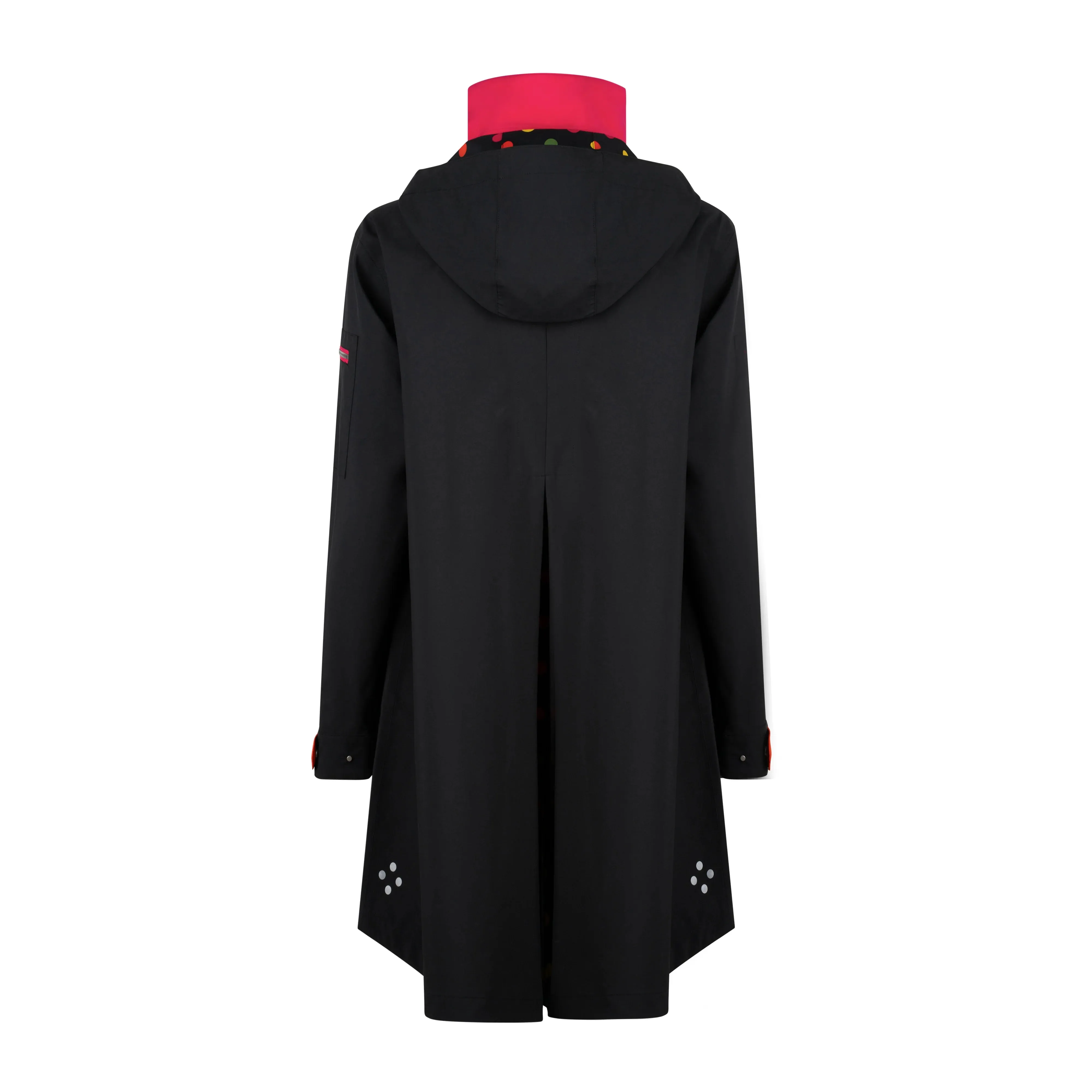 Regn Hailey Black Raincoat