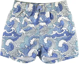 RUGGEDBUTTS Boys UPF50  Sun Protection Fruits & Florals Swim Trunks