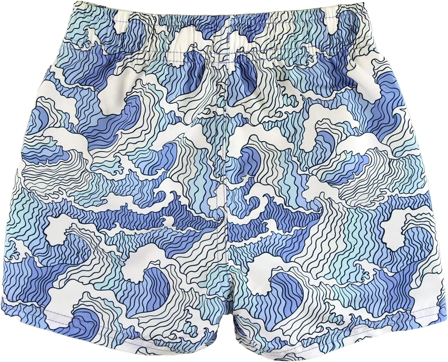 RUGGEDBUTTS Boys UPF50  Sun Protection Fruits & Florals Swim Trunks