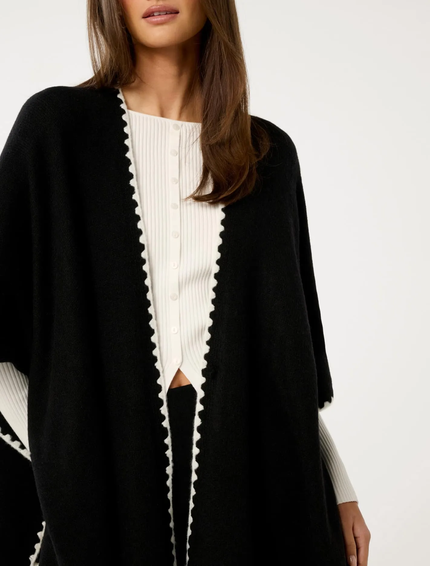 Sara Stitch Detail Cape