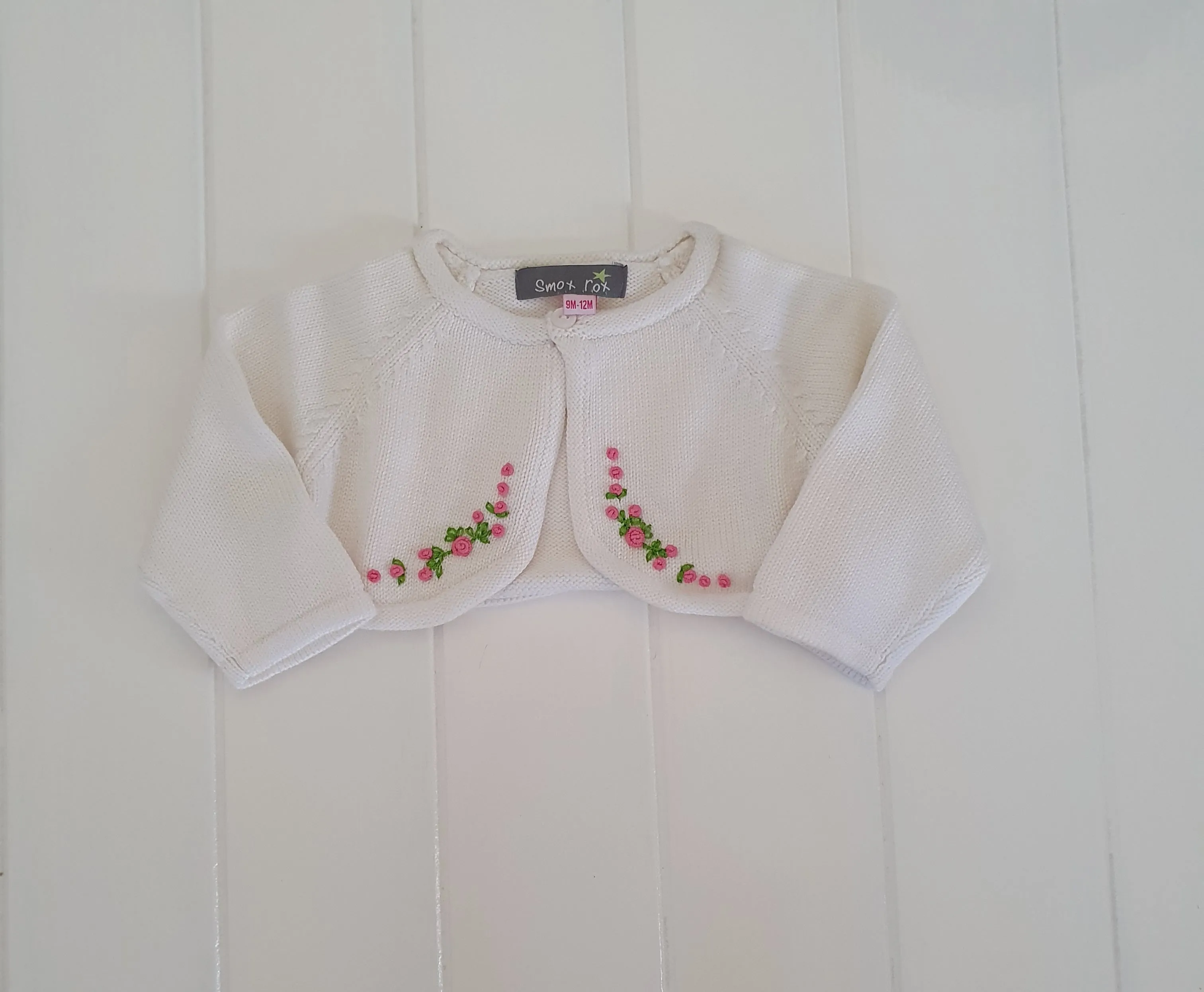 SMOX ROX AUBREY BOLERO WHITE