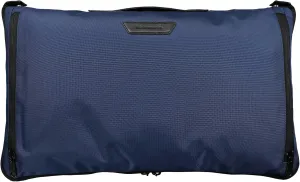 The Frenchie Co. Closet Bag |Ultra Navy|Garment Travel Bag w/Shoulder and Backpack Straps | Fast & Easy Packing, No Need to Fold | Up to 10 hangars and pair of shoes |Nylon and Italian Leather