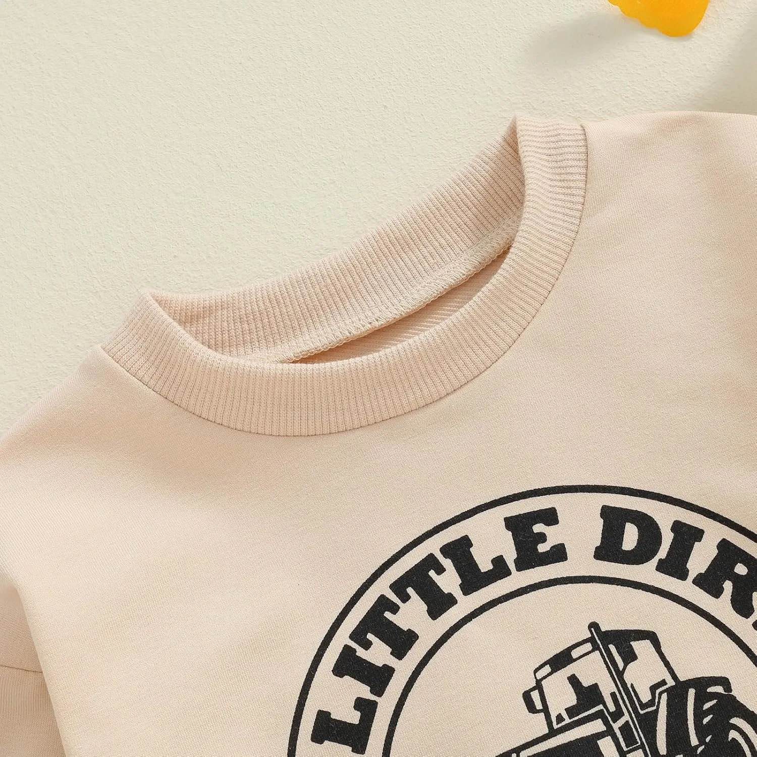 Toddler Baby Boy Sweatshirts Letter Embroidered Long Sleeve Baby Pullovers Tops Infant Fall Winter Casual Tops
