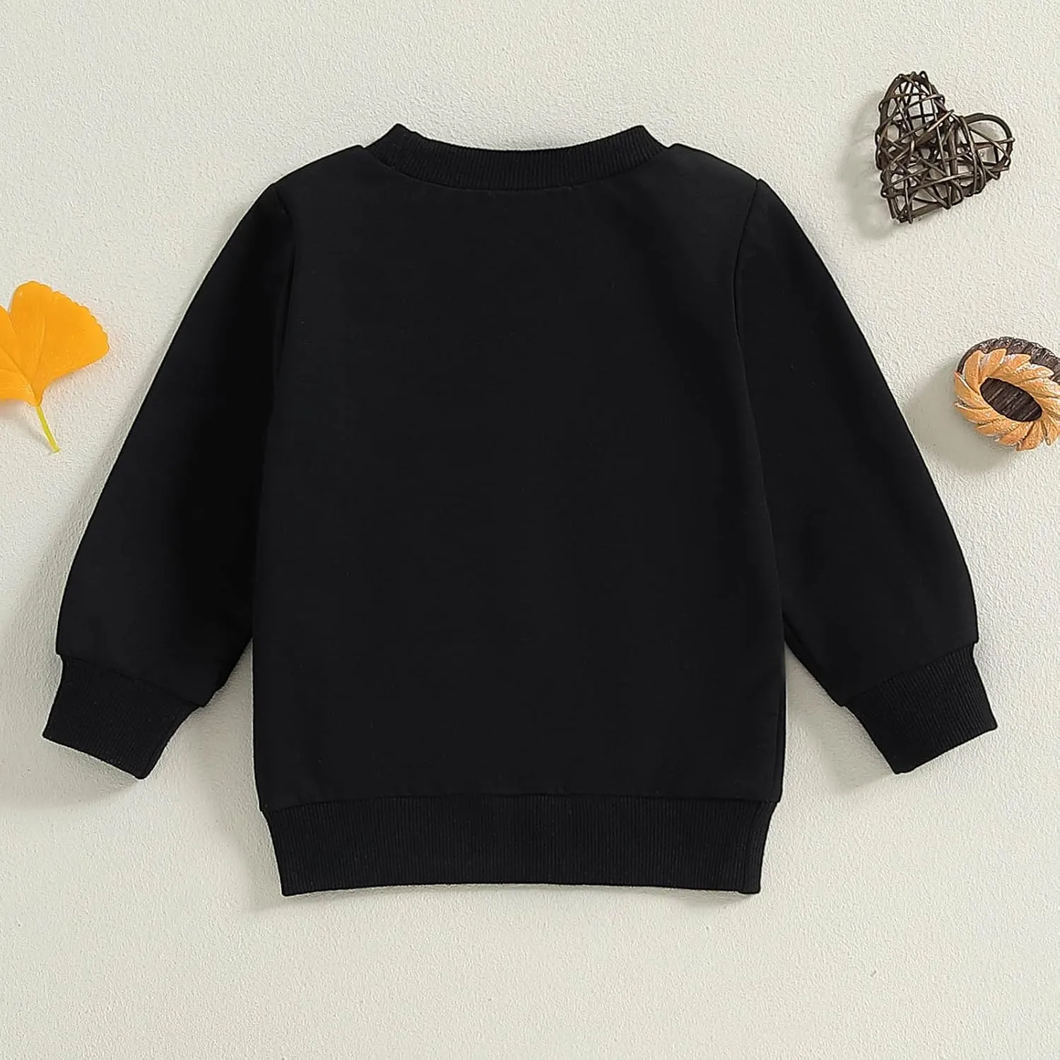 Toddler Baby Boy Sweatshirts Letter Embroidered Long Sleeve Baby Pullovers Tops Infant Fall Winter Casual Tops