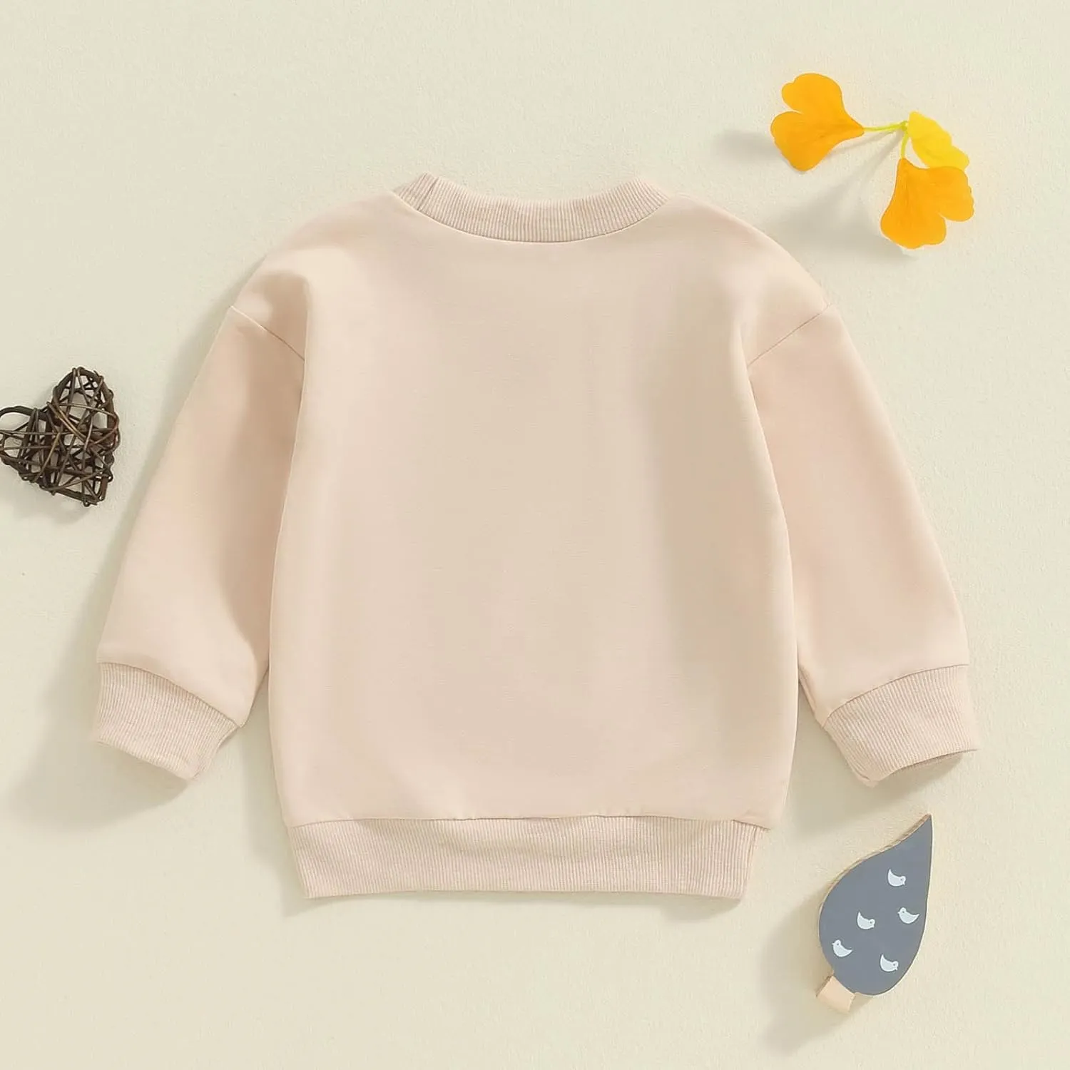 Toddler Baby Boy Sweatshirts Letter Embroidered Long Sleeve Baby Pullovers Tops Infant Fall Winter Casual Tops