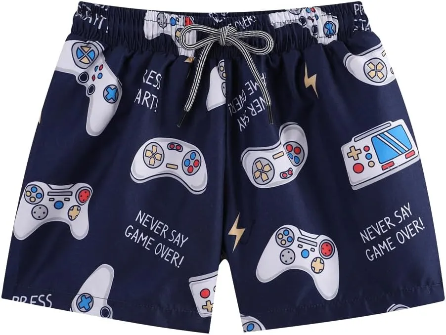 Toddlers and Baby Boys' 3-Piece Rash Guard Swimsuits Kids Long Sleeve Sunsuit Swimwear Sets