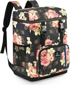 Travel Bag Large Capacity Insulated Backpack Cooler for Beach, Camping, Picnic, Fishing, and Hiking Leak Proof Design for Men and Women