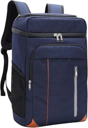 Travel Bag Large Insulated Cooler Bag for Outdoor Picnics and Beach Thermal Food Storage Tote for Car and Refrigerator(Blue)
