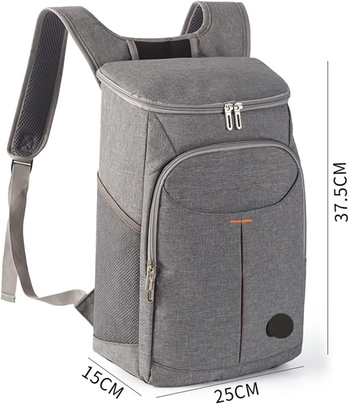 Travel Bag Waterproof Thermal Backpack Cooler Bag for Picnic, Camping, and Outdoor Activities Insulated Leakproof Food and Drink Storage(Black)