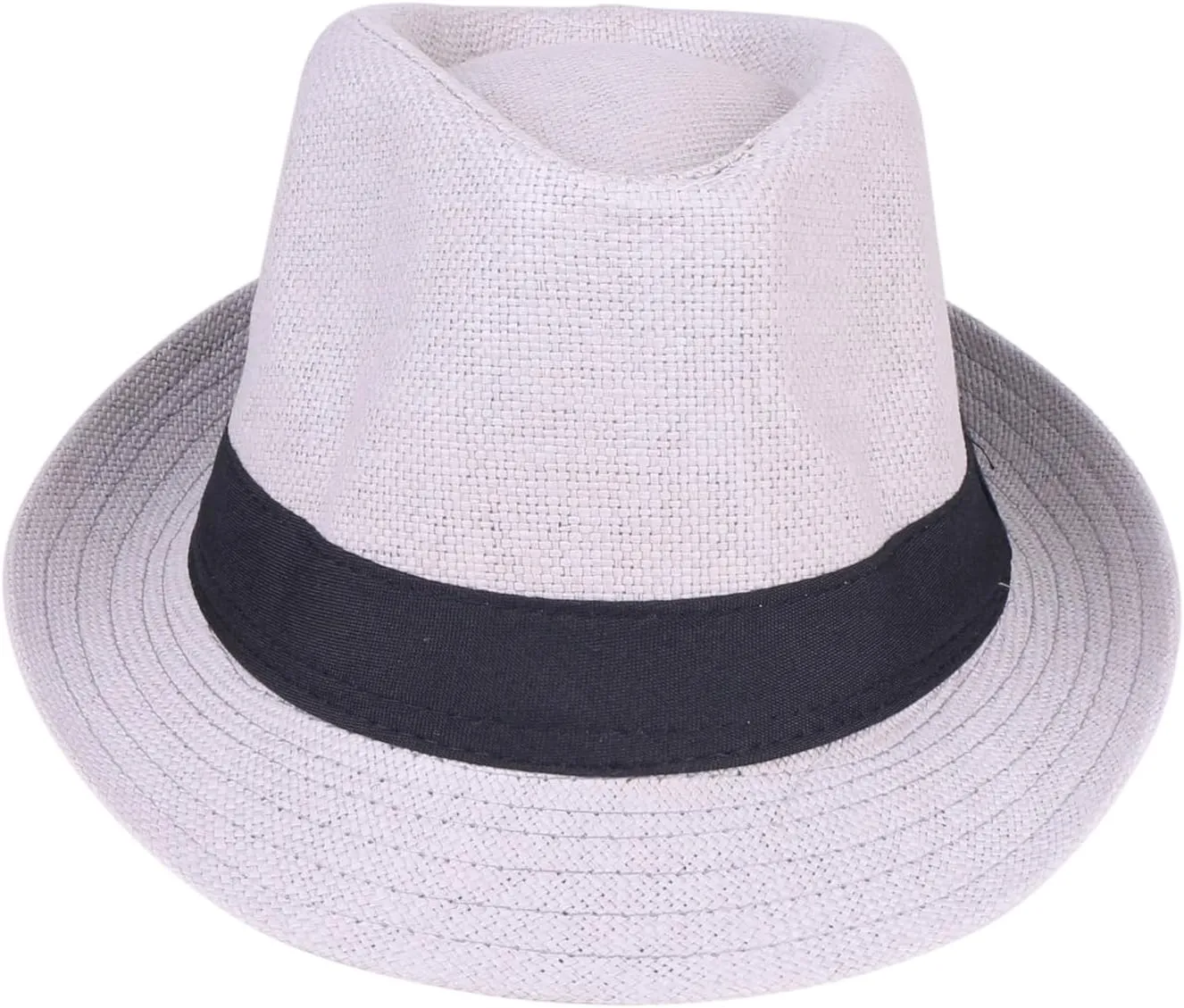 Unisex Fedora Hat Trilby Cuban Sun Protection Short Brim