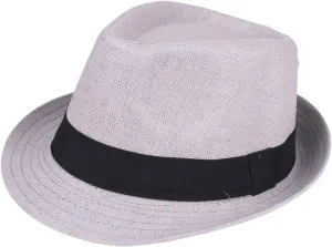 Unisex Fedora Hat Trilby Cuban Sun Protection Short Brim