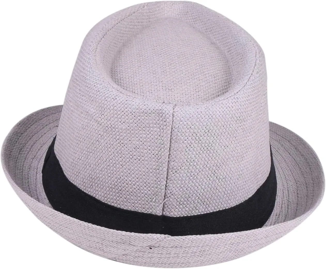 Unisex Fedora Hat Trilby Cuban Sun Protection Short Brim