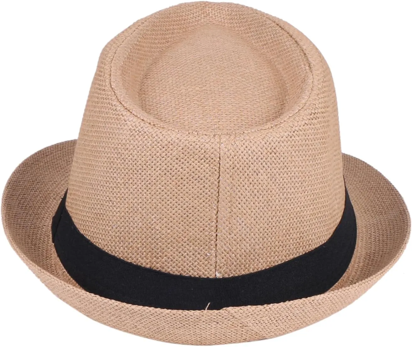 Unisex Fedora Hat Trilby Cuban Sun Protection Short Brim