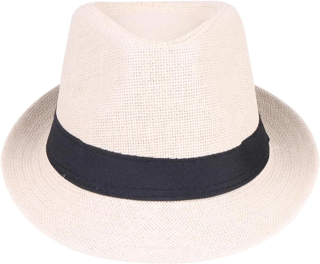 Unisex Fedora Hat Trilby Cuban Sun Protection Short Brim