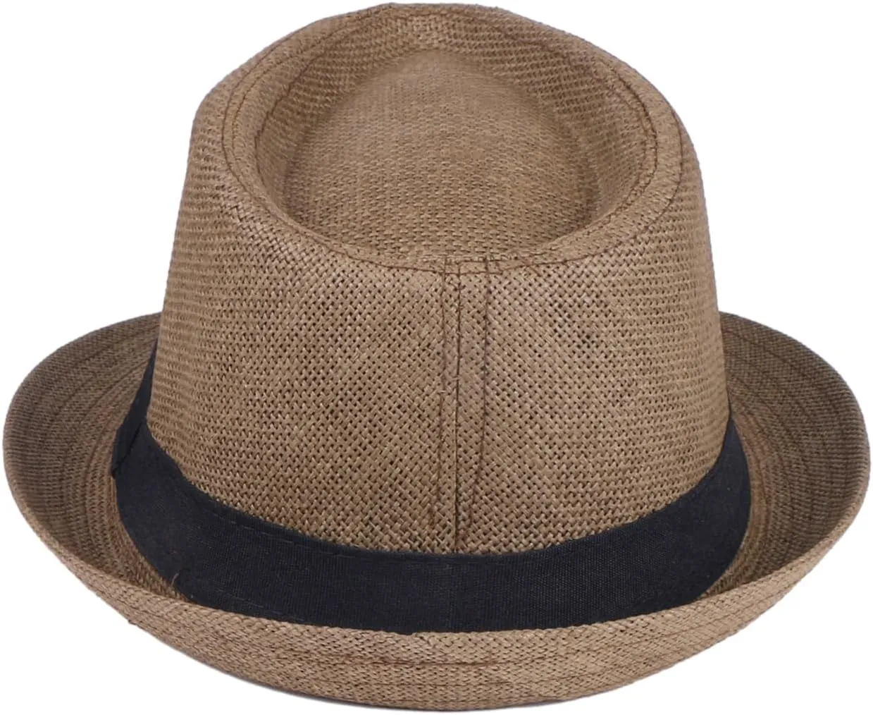 Unisex Fedora Hat Trilby Cuban Sun Protection Short Brim