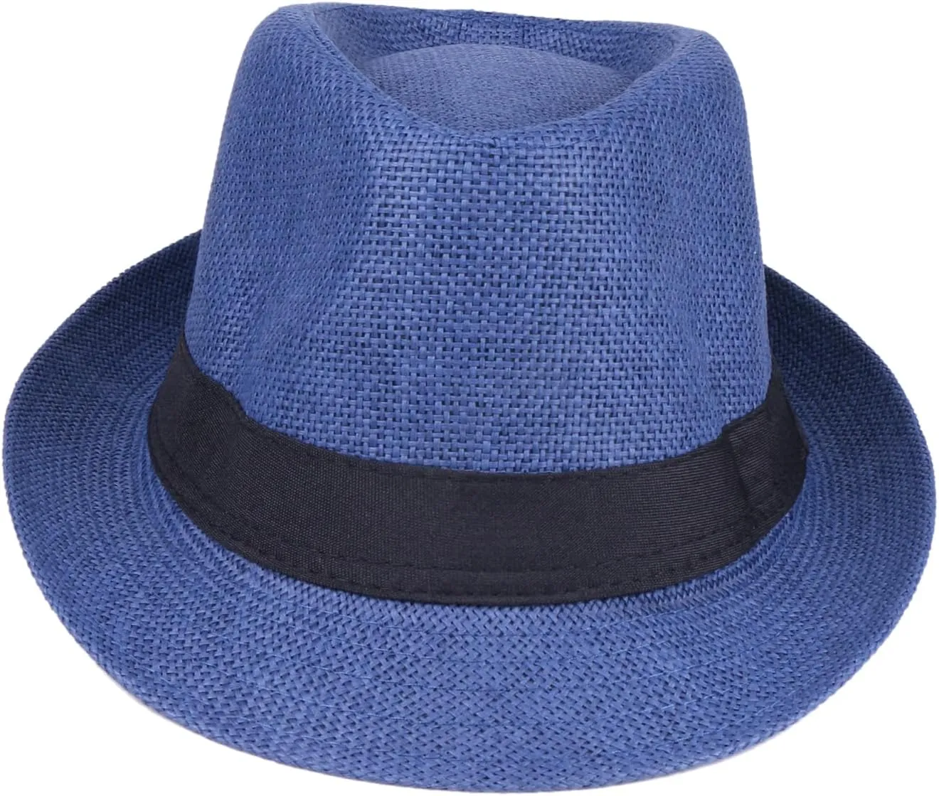 Unisex Fedora Hat Trilby Cuban Sun Protection Short Brim
