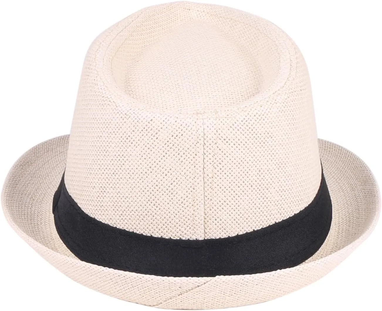 Unisex Fedora Hat Trilby Cuban Sun Protection Short Brim