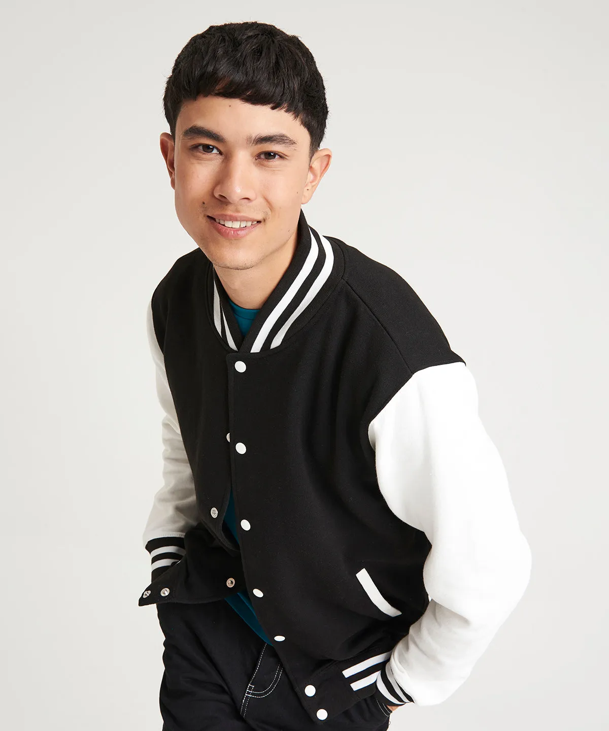 Varsity jacket | Fire Red/White
