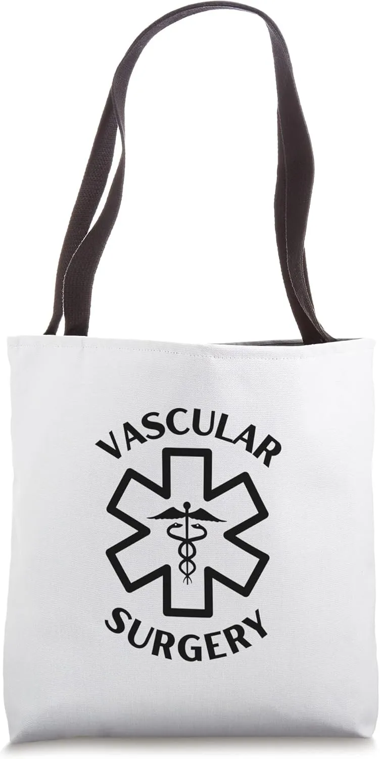 Vascular surgery Doctor Nurse Medical Caduceus Tote Bag