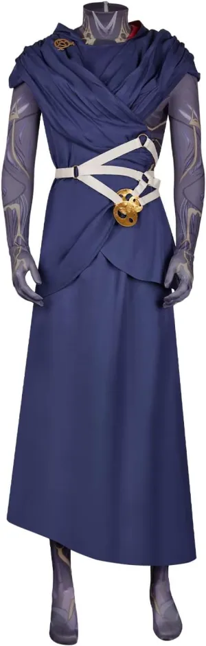 Viktor Cosplay Herald Outfit with Cloak Anime LoL Costume Toga Cape