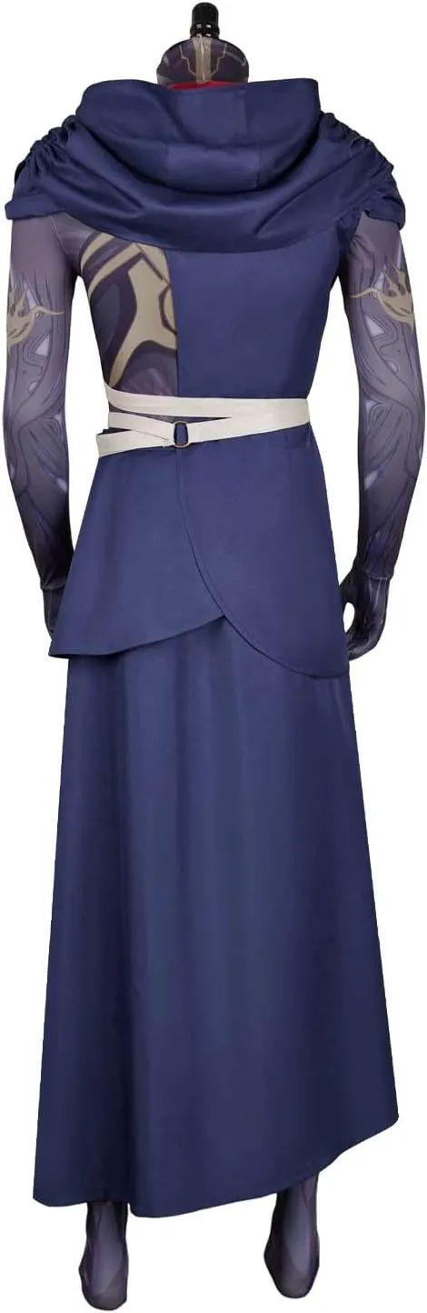 Viktor Cosplay Herald Outfit with Cloak Anime LoL Costume Toga Cape
