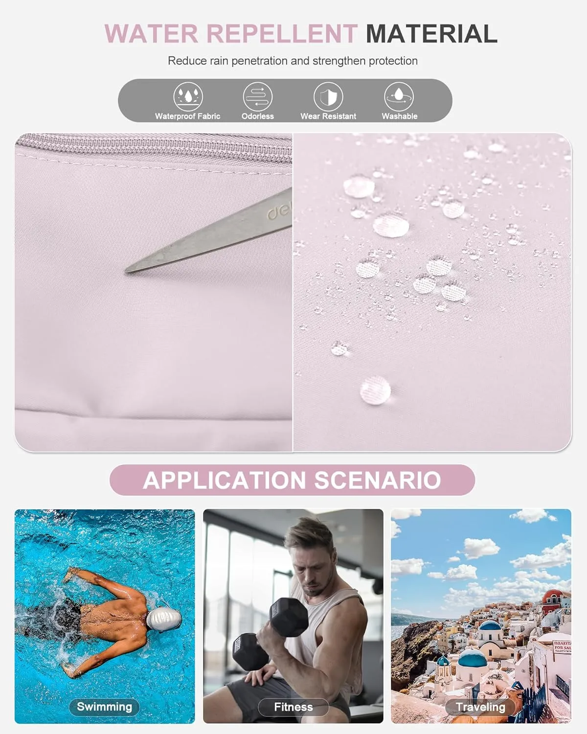 Weekender Bags for Women, Travel Duffel with Shoe Compartment USB Charging, Carry On Gym Duffle Bag with Wet Pocket, Personal Item Overnight Tote Bag for Airlines, Lotus Pink