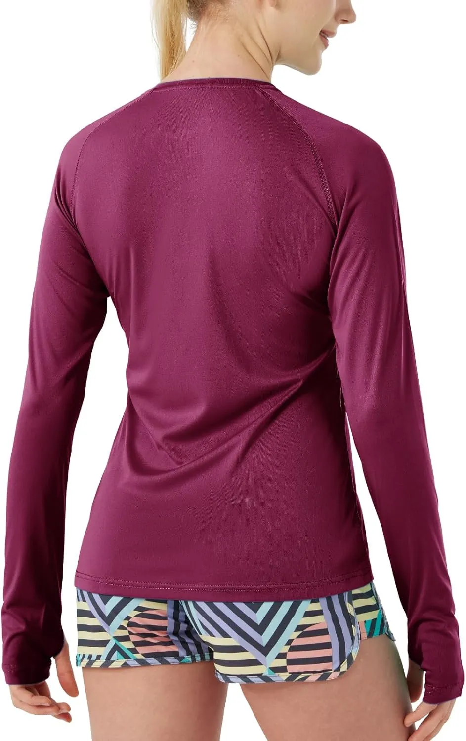 Women's Outdoor Quick Dry Sun Protection 1/4 Zip Long Sleeve Shirt