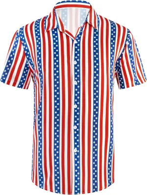 XiaoMoSha Hawaiian Shirt for Men Button Down Short Sleeve Summer Beach Shirts Wrinkle Free Funny Casual Tropical Tops S-3XL