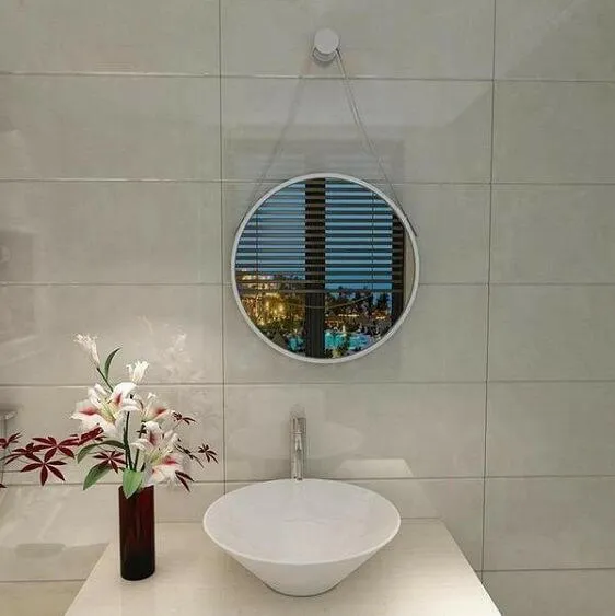 Zenith - Round Hanging Mirror